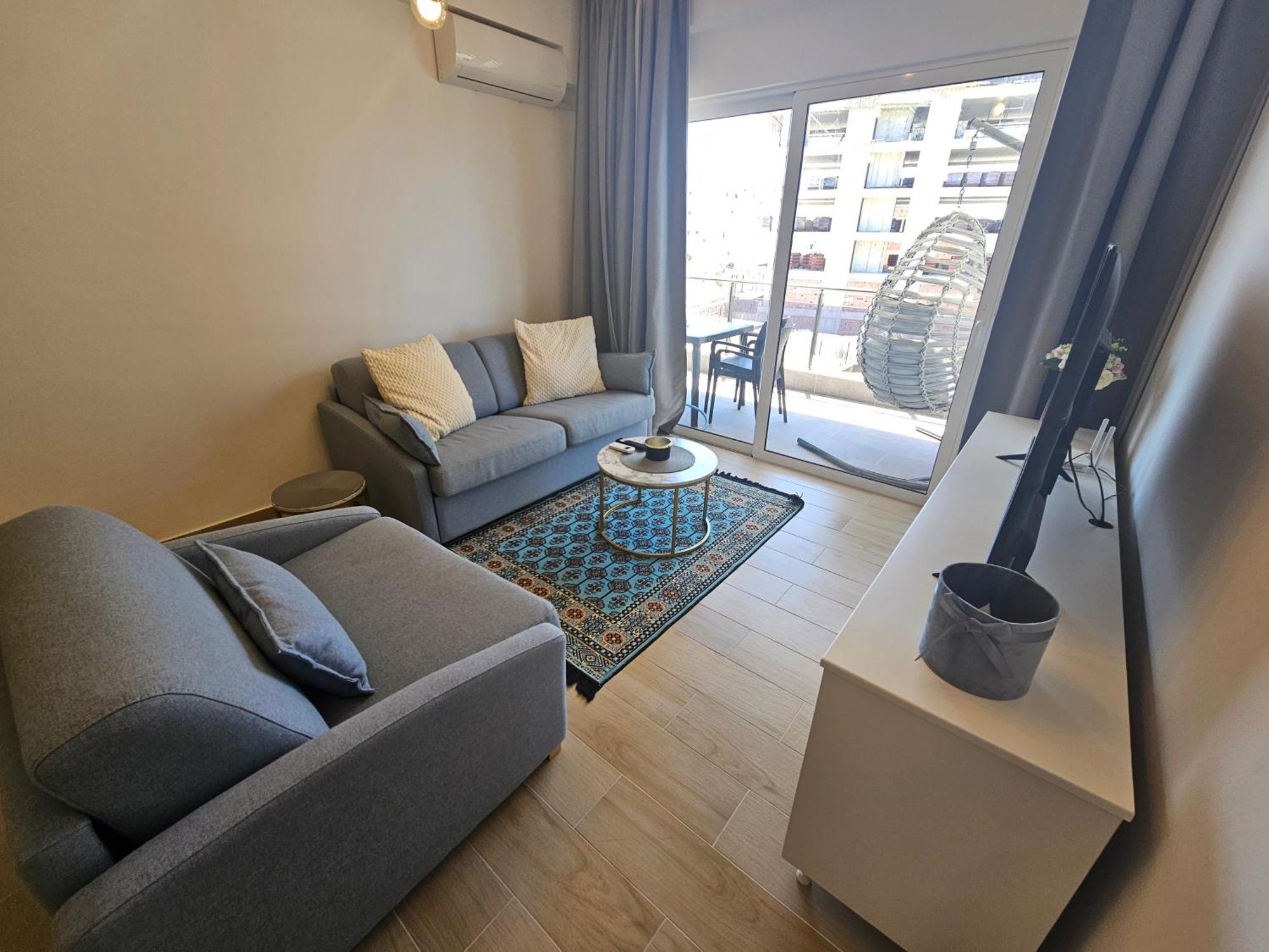 Jusal Sea View Apartment Sarandë Exteriör bild